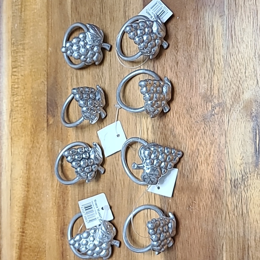World market napkin rings set of 8 .